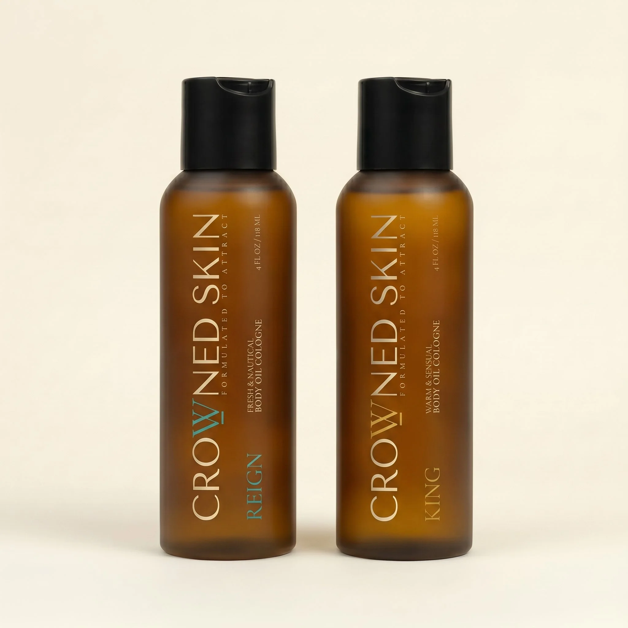 King Body Oil and Reign Body Oil Set